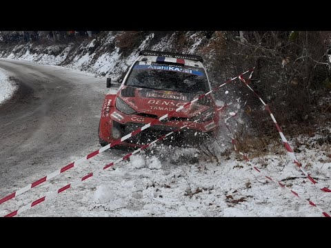 WRC Rally Montecarlo 2026 LITTLE CRASHES AND BIG MISTAKES ON DAY 3