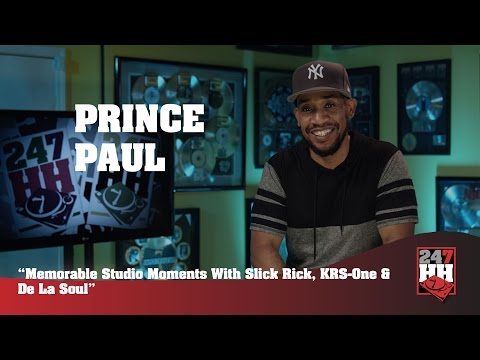 Prince Paul - "Memorable Studio Moments With Slick Rick, KRS-One & De La Soul" (247HH Exclusive)