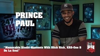 Prince Paul - &quot;Memorable Studio Moments With Slick Rick, KRS-One &amp; De La Soul&quot; (247HH Exclusive)