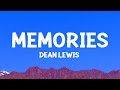 DeanLewis Memories Lyrics