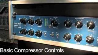 Tube VCA Compressor. TUBE-TECH LCA 2B. Dual channel