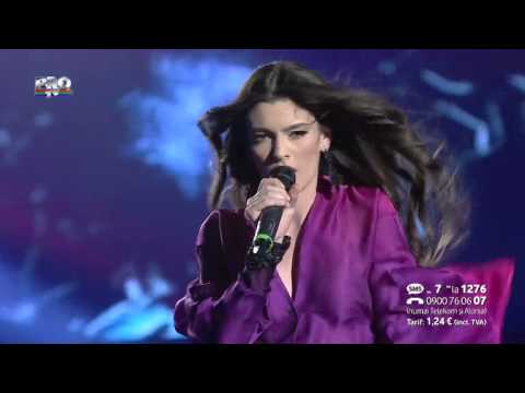 Maria Hojda - Because of you - Vocea Romaniei 2014 - Finala - Editia 15