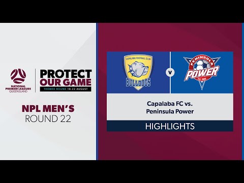 NPL Men's R22 - Capalaba FC vs. Peninsula Power Highlights