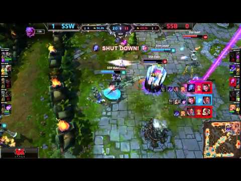 Dandy's Rengar plays - Worlds Semi Finals 2014 [HD]