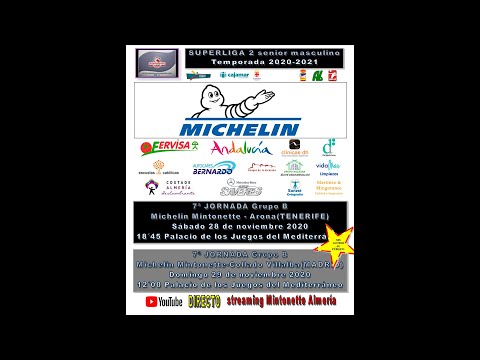 SUPERLIGA MASCULINA 2. JORNADA 7. MICHELIN MINTONETTE ALMERIA - ARONA INSTERSPORT