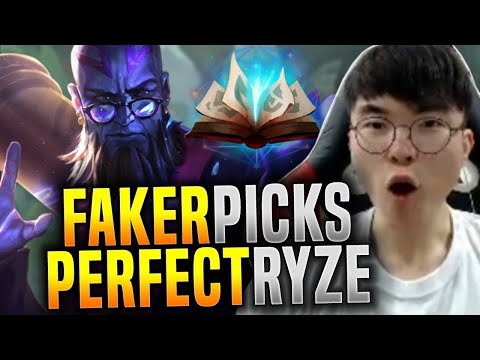 Faker The Ryze God with the Perfect Game! - SKT T1 Faker Picks Ryze Mid! | SKT T1 Replays Gamer of B