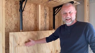 Wish I Had Found These Years Ago! Ultrawall Folding Shelf Brackets, Heavy Duty Collapsible Shelf Bra