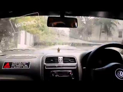 Polo 1.6 HKS exhaust. Driving sound