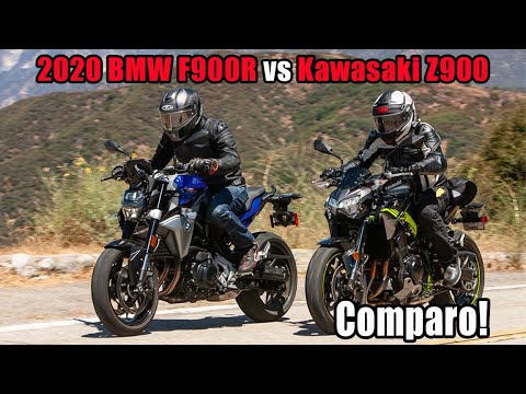 Thumbnail for 2020 BMW F900R vs Kawasaki Z900 by BMW F900R