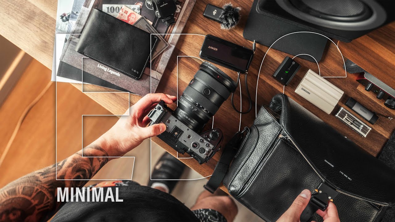 My Tech Gear for Remote Work & Travel - EDC Camera Bag