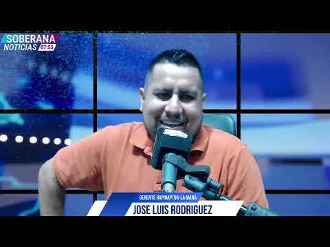 Actividades por Aniversario Institucional. José Luis Rodriguez, Gerente Rapiraptor-La Mana