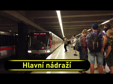 Estação de metrô Hlavní nádraží - Praga 🇨🇿 - Passo a passo 🚶