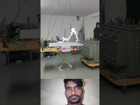 High voltage Double pendulum - Electrical Arc 28KV 1.2A #shorts#highvoltage #pendulam #shortcicuit💯