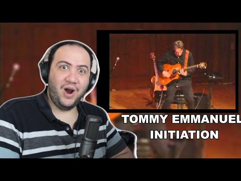 Tommy Emmanuel Initiation Reaction - TEACHER PAUL REACTS