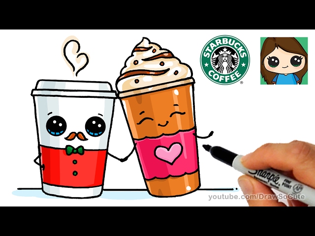 Video How To Draw A Drinks From Starbucks Easy Video How To Draw A Drinks From Starbucks Easy