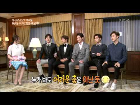 150411 KBS Entertainment Weekly - Fluttering India - MINHO Cut