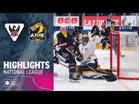 Fribourg vs. Ajoie 4:1 – National League Highlights