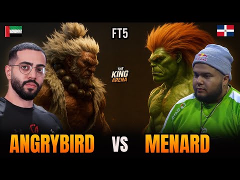 🔥 FT5 ▰ ANGRYBIRD (Akuma) vs MENARD (Blanka) ▰ Street Fighter 6 | High-Level Set 🔥