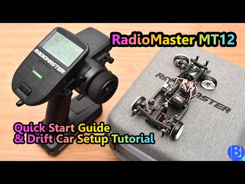 RadioMaster MT12 Tutorial: Input-Output & Drift Car Setup (From a driver's perspective)