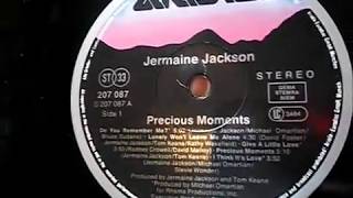 Jermaine Jackson - Precious Moments Vinyl (Review)