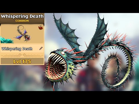 WHISPERING DEATH MAX LEVEL 175 TITAN MODE - Dragons: Rise of Berk