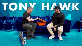 Getting a tour of TONY HAWK'S private skate facility!