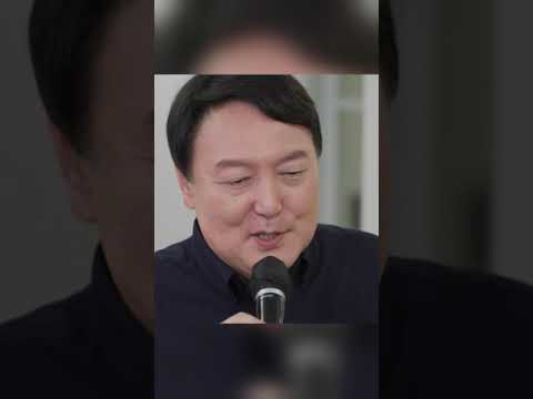 윤석열의 소름돋는 노래실력ㄷㄷ 깜놀한 이승기 #Shorts