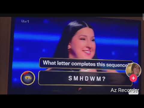 The final contestant of the Game Show 1% club.