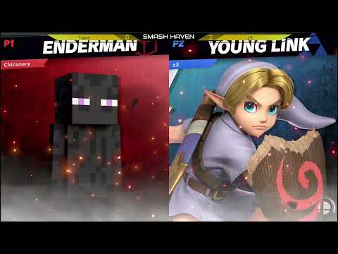 SmashHaven #27 - UT | Trace (Steve) vs KS | z3 (Young Link) - Winner's Semifinals