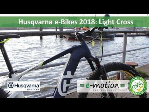 Pexco e-Bikes 2018: Husqvarna Light Cross (LC4) | Pedelec Preview, Vorschau