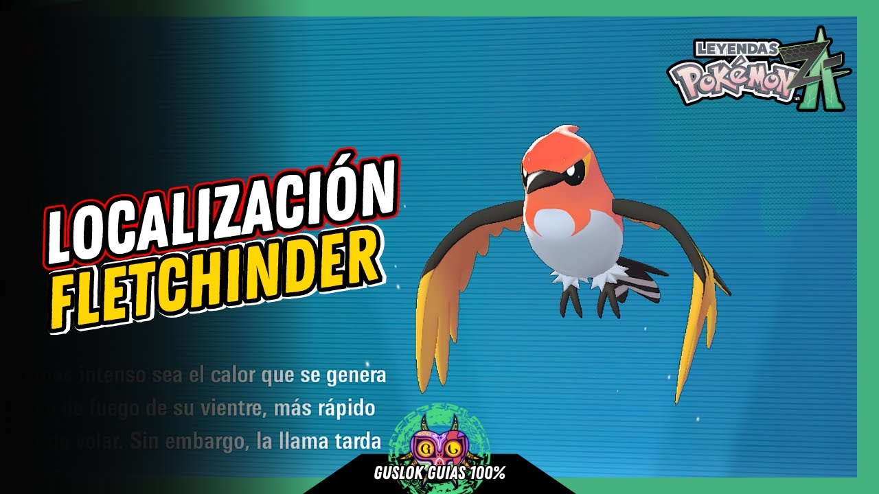 UBICACIÓN de FLETCHINDER | GUÍA 100% | 💯Leyendas Pokemon: Z-A🏆 UBICACIÓN de FLETCHINDER | GUÍA 100% | 💯Leyendas Pokemon: Z-A🏆