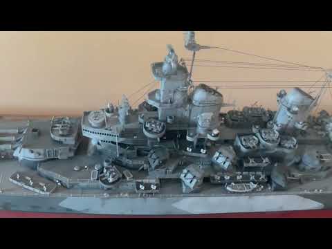 1:200  USS MISSOURI TRUMPETER. BATTLESHIP USS MISSOURI .