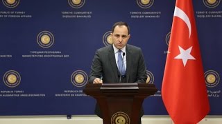 Dışişleri Bakanlığı Sözcüsü Tanju Bilgiç'in Basın Bilgilendirme Toplan