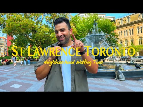Exploring St. Lawrence in Downtown Toronto | Neighbourhood Walking Tour Summer 2024