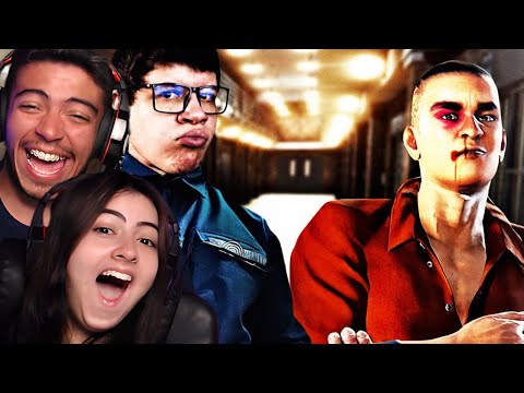 (Games EduUu) O GUARDA MAIS RUIM DA PRISÃO! - Prison Simulator | REACT