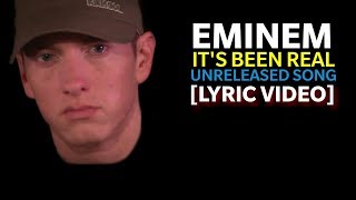 Eminem - It&#39;s been real (Lyrics) [HQ Audio]