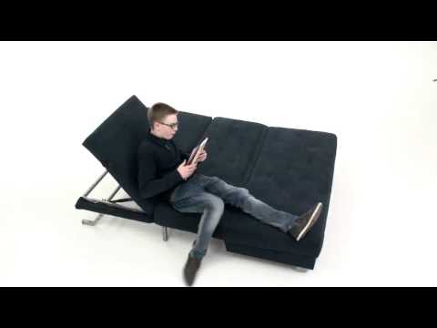 Faltsofa mit Relaxfunktion von ell+ell