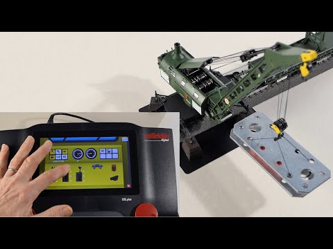 Unboxing-Ergänzung Märklin Dampfkran Ardelt 57 t H0 Lasttests 74 / 120 g Spielewelt-Modus - Review