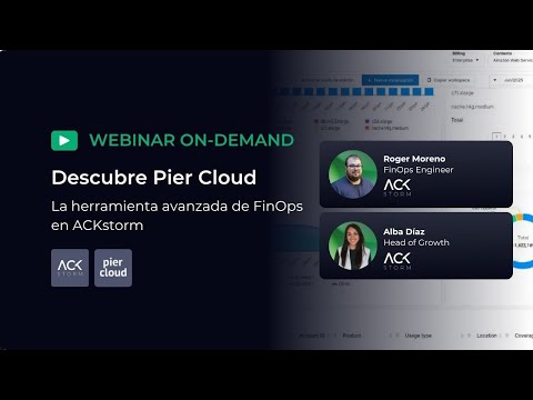 Descubre Pier Cloud, la herramienta FinOps de ACKstorm