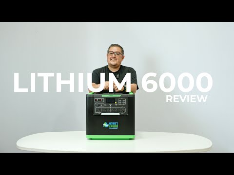 Introducing the Nature’s Generator Lithium 6000 – Power Your Home, Anywhere ⚡