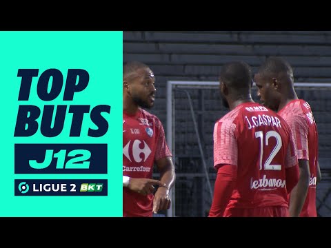 Top buts 12ème journée - Ligue 2 BKT / 2022-2023