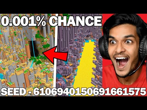 Testing Viral Minecraft Seeds That Are 100% Real In Hindi