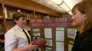 7th grader's experiment tackles "Deflategate"