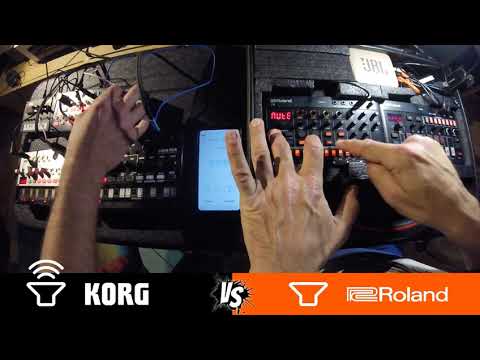 Korg Volca vs Roland Aira Compact - Live jam