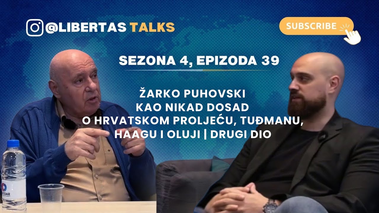 S4E39: Žarko Puhovski kao nikad dosad o Hrvatskom proljeću, Tuđmanu, Haagu i Oluji | Drugi dio