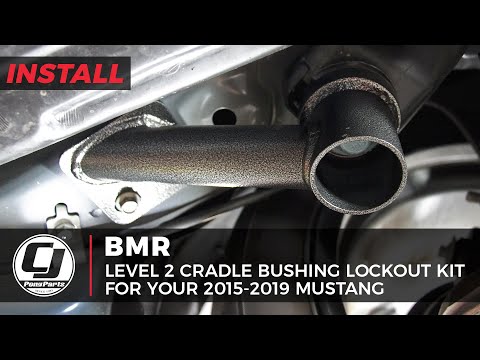 Eliminate Your S550 Mustang Wheel Hop With This BMR Level 2 Cradle Bushing Lockout Kit