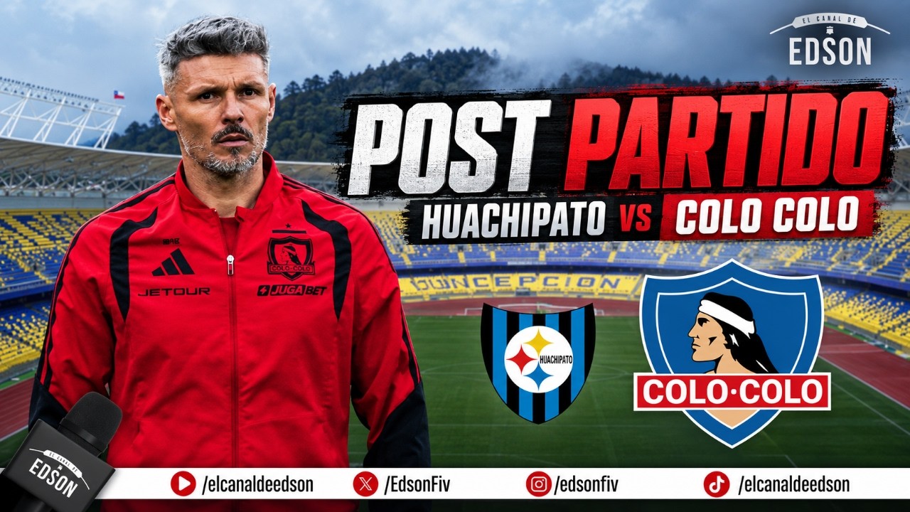 ⚪⚫ POST PARTIDO: HUACHIPATO VS COLO COLO EN DIRECTO DESDE CONCEPCIÓN | LIGA DE PRIMERA ⚪⚫