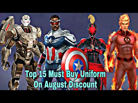 Top 15 Must Buy Uniform List On August Discount - Marvel Future Fight