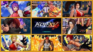 Download lagu The King of Fighters XV All Climax Super Special Moves No HUD mp3