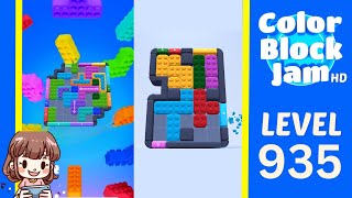 Solution du Niveau 935 de Color Block Jam